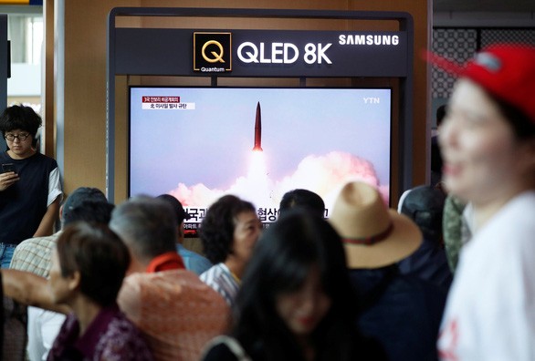 Республика Корея: КНДР запустила баллистическую ракету малой дальности - ảnh 1