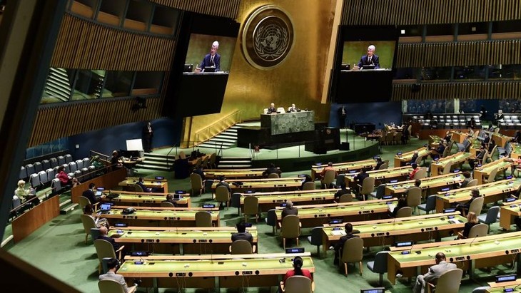 Послание руководителей Вьетнама по случаю Недели высокого уровня 75-й сессии Генассамблеи ООН - ảnh 1
