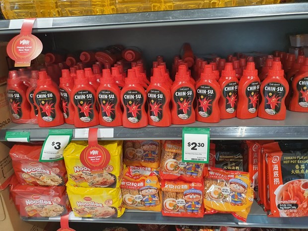 Вьетнамские товары появились на полках супермаркетов Австралии - ảnh 1