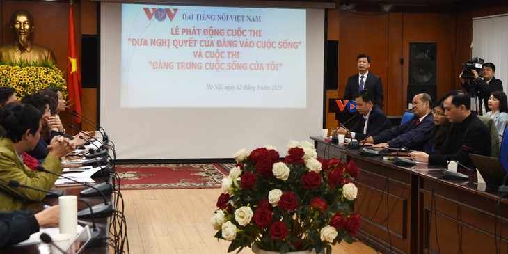 Радио «Голос Вьетнама» провело семинар по распространению информации об итогах 13-го съезда КПВ  - ảnh 1