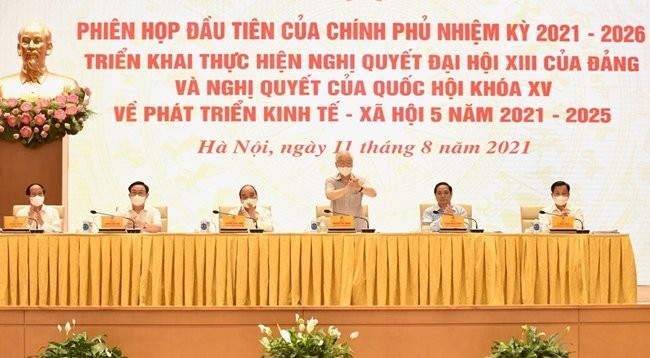 Генсек ЦК КПВ Нгуен Фу Чонг: Правительство Вьетнама срока полномочий 2021-2026 гг. должно прилагать дальнейшие усилия для обеспечения устойчивого развития страны  - ảnh 1