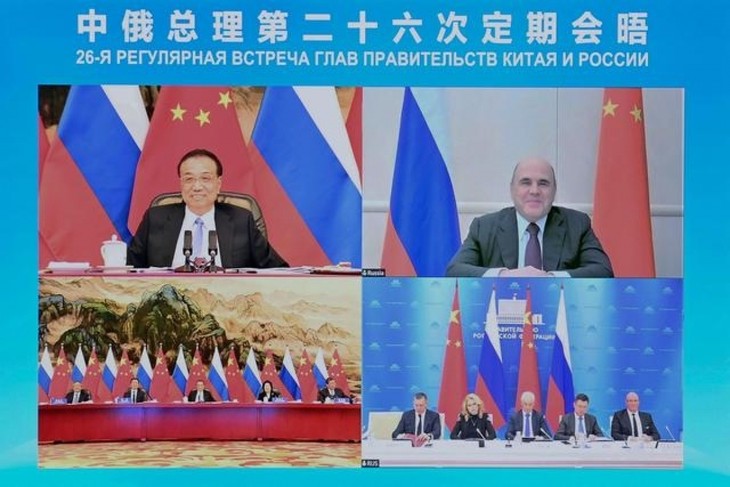Главы правительств Китая и РФ провели 26-е очередное заседание - ảnh 1