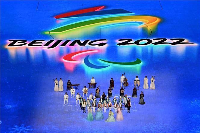 Открылись зимние паралимпийские игры в Пекине 2022 года  - ảnh 1