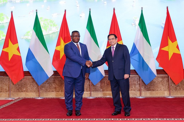 Сьерра-Леоне придает большое значение развитию дружественных отношений и тесного сотрудничества с Вьетнамом - ảnh 1