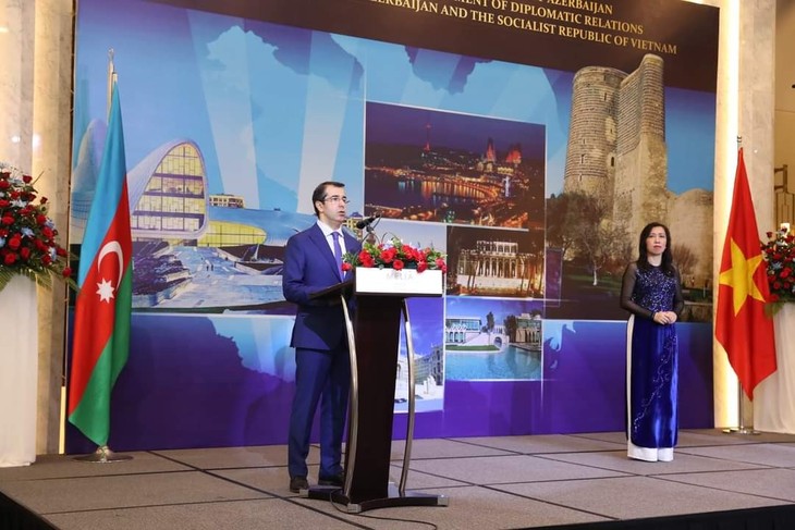 Посольство Азербайджана поздравило журналистов с Днём вьетнамской революционной прессы - ảnh 1