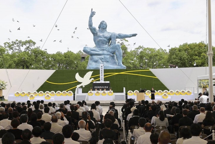 В Японии отметили 77-ю годовщину атомной бомбардировки Нагасаки  - ảnh 1