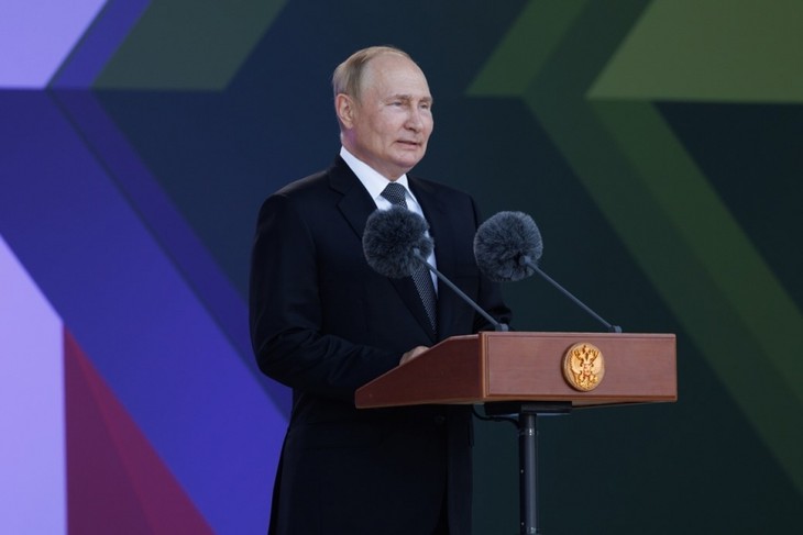 Президент В.Путин: Россия выступает за самое широкое и всестороннее развитие военно-технического сотрудничества - ảnh 1