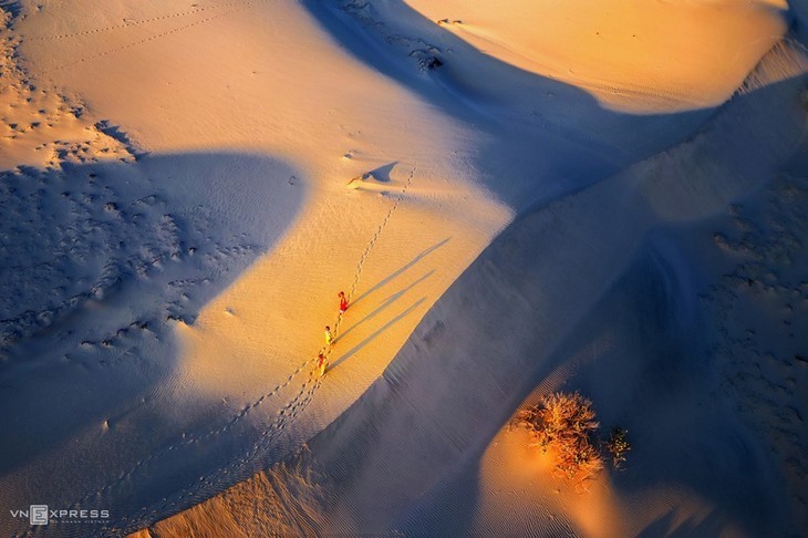 Красота песчаных дюн в южной провинции Ниньтхуан - ảnh 5