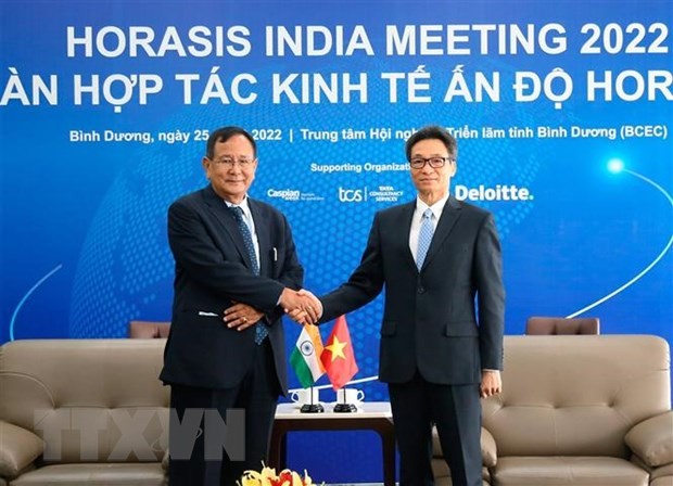 Вьетнам и Индия продвигают основы двустороннего сотрудничества - ảnh 1