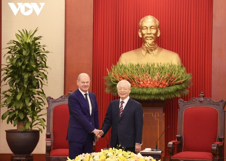 Вывод вьетнамско-немецких отношений на новый этап развития, соответствующий потенциалу двух сторон - ảnh 1