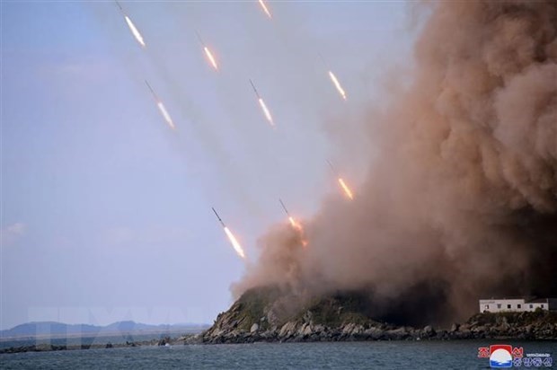 КНДР совершила артиллерийский обстрел в восточном морском районе  - ảnh 1