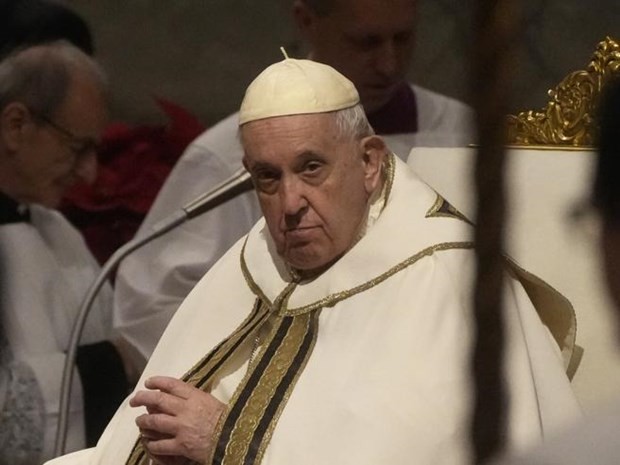 Папа римский в рождественском послании призвал прекратить конфликт  - ảnh 1