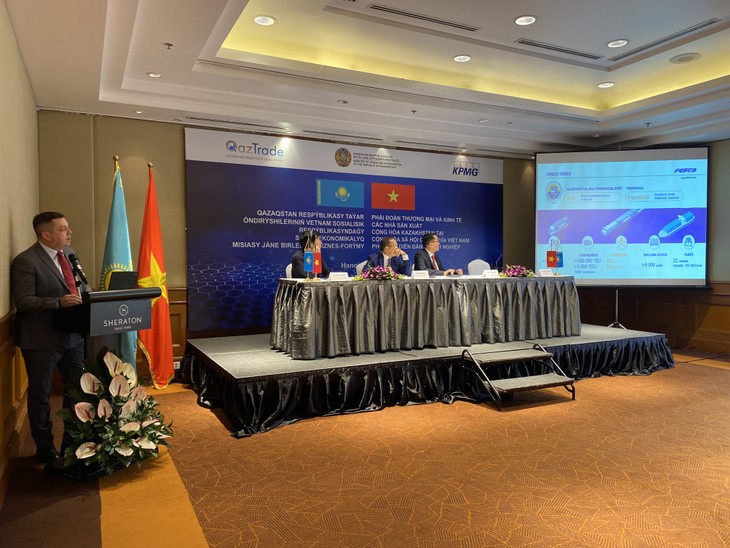 Вьетнам и Казахстан в поиске возможностей для развития двусторонней торговли  - ảnh 1