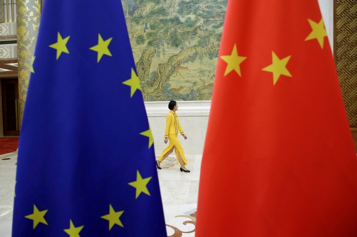 На этой неделе ЕС может обсудить санкции против некоторых китайских компаний из-за конфликта на Украине  - ảnh 1
