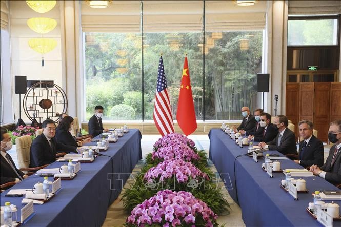 Переговоры между госсекретарём США и главой МИД Китая прошли в позитивном ключе  - ảnh 1