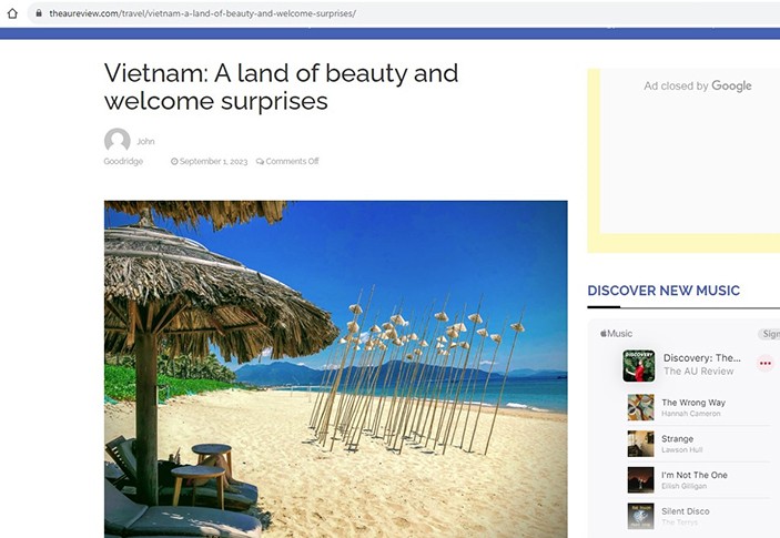 На австралийском сайте появилась статья, восхваляющая красоту Вьетнама - ảnh 1
