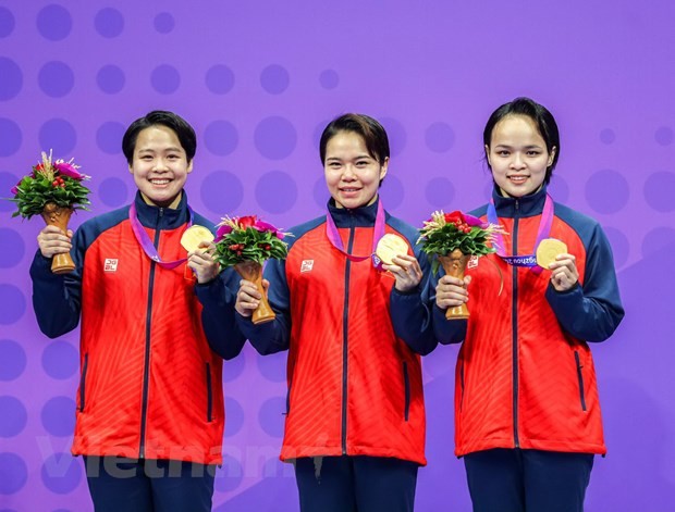 ASIAD 19: Вьетнам завоевал 3-ю золотую медаль  - ảnh 1