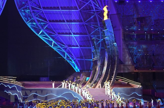 Открылись Азиатские паралимпийские игры 2023 года  - ảnh 1