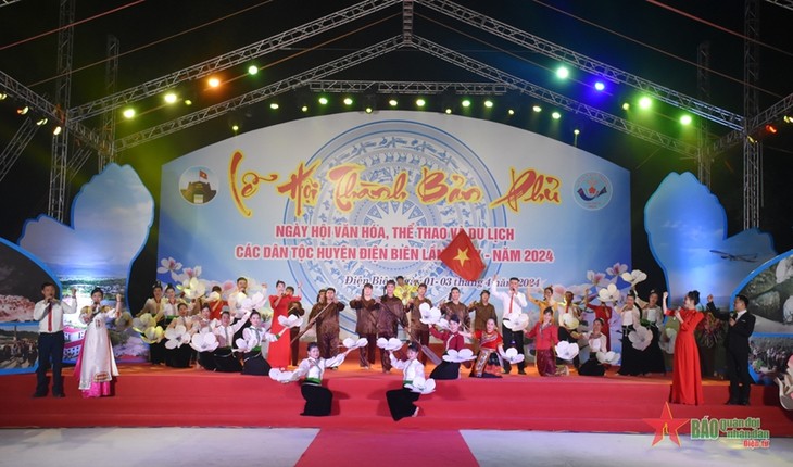 Национальный год туризма 2024: множество интересных мероприятий на Фестивале культуры, спорта и туризма уезда Дьенбьен - ảnh 1