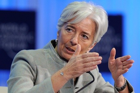 IMF chief calls on Euro zone to take steps to boost growth - ảnh 1