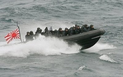 Japan navy showcases naval strength  - ảnh 1