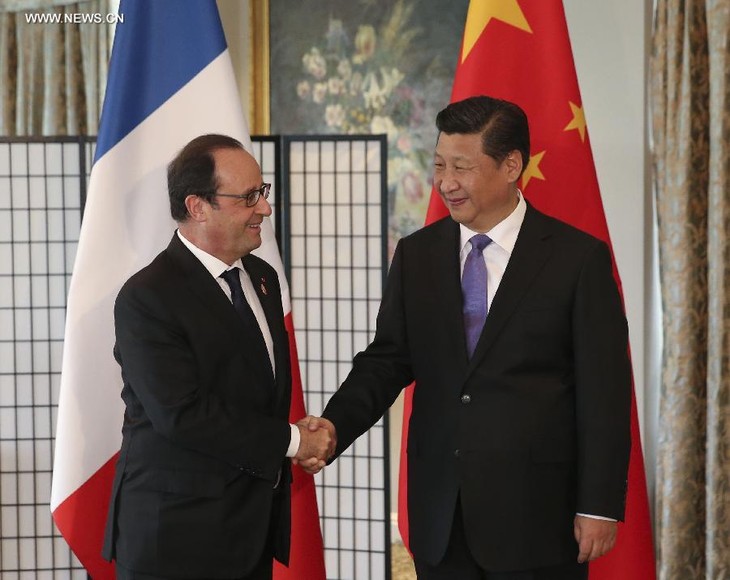 France, China agree to strengthen comprehensive strategic partnership - ảnh 1