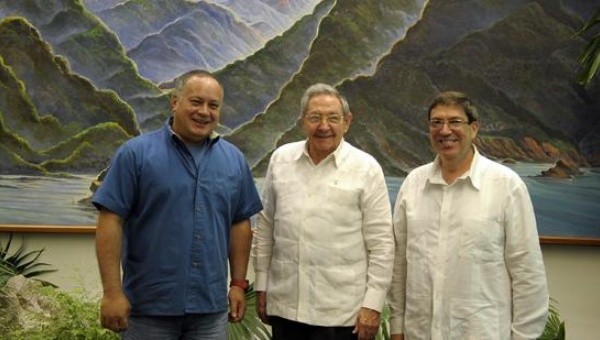 Venezuelan National Assembly speaker visits Cuba - ảnh 1