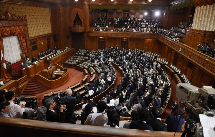 Japan’s parliament approves controversial security bill - ảnh 1