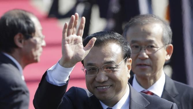 Chinese Prime Minister Li Keqiang visits the Republic of Korea - ảnh 1