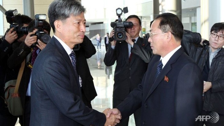 Two Koreas end high-level talks without any breakthroughs - ảnh 1