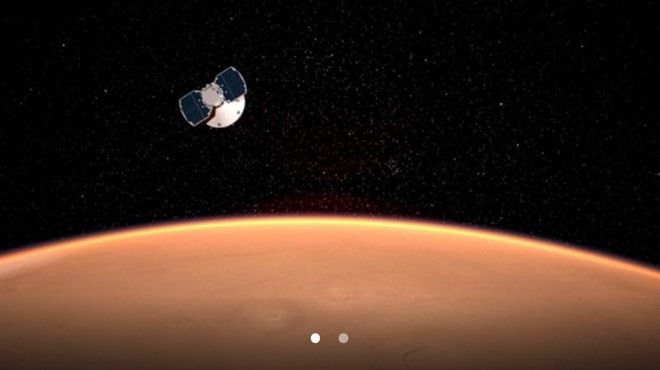 NASA probe prepares to land on Mars - ảnh 1