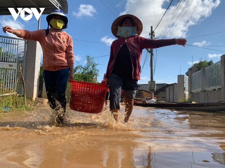 Dak Lak, Dak Nong provinces endure serious flooding despite halt in rain - ảnh 4