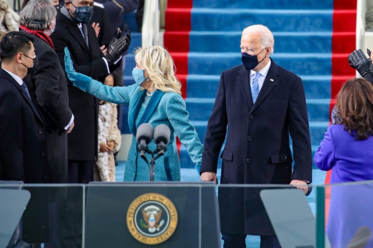 Photos of Joe Biden's inauguration as the 46th president of the United States  - ảnh 20