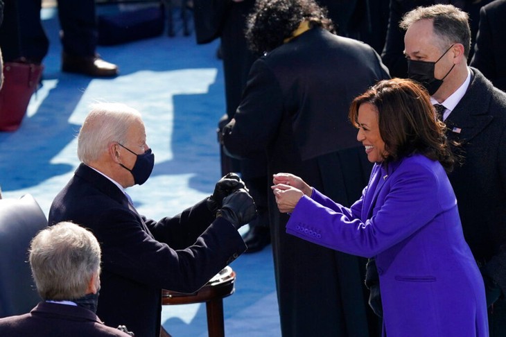 Photos of Joe Biden's inauguration as the 46th president of the United States  - ảnh 10