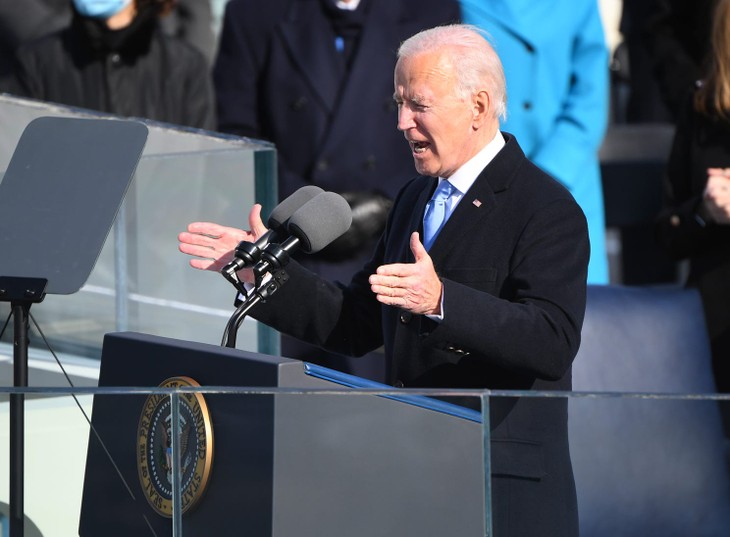Photos of Joe Biden's inauguration as the 46th president of the United States  - ảnh 3