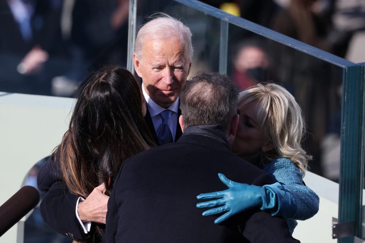 Photos of Joe Biden's inauguration as the 46th president of the United States  - ảnh 5