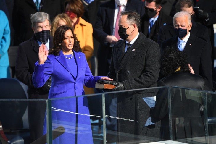 Photos of Joe Biden's inauguration as the 46th president of the United States  - ảnh 12