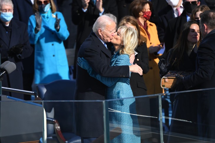 Photos of Joe Biden's inauguration as the 46th president of the United States  - ảnh 7