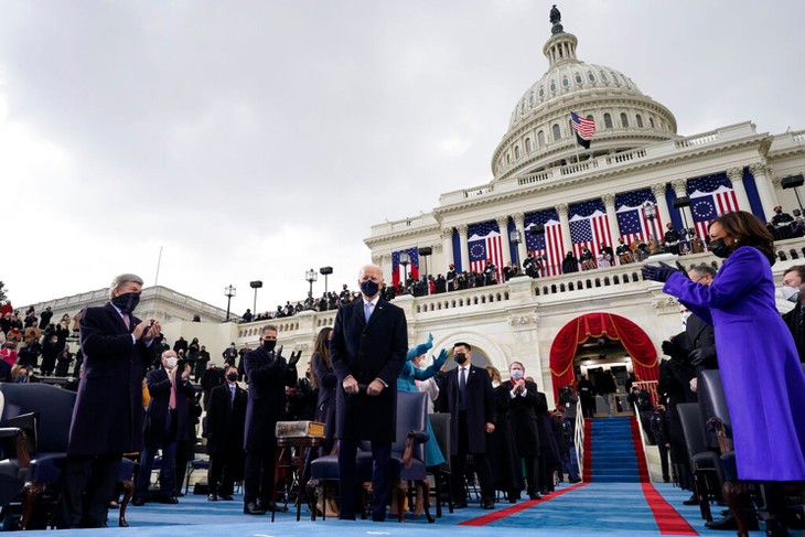 Photos of Joe Biden's inauguration as the 46th president of the United States  - ảnh 14