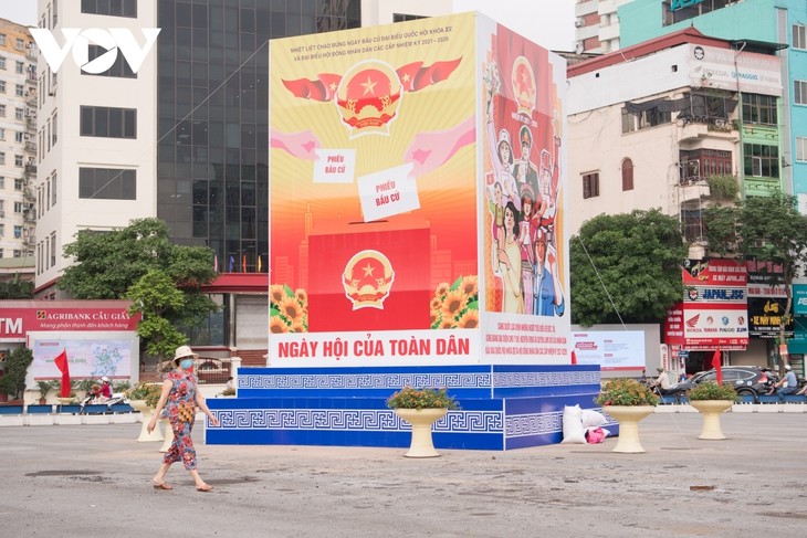Hanoi ready for National Assembly election day - ảnh 9