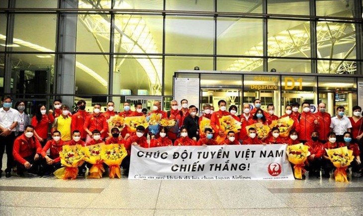 Vietnamese athletes arrive in Japan for 2020 Tokyo Olympics - ảnh 7