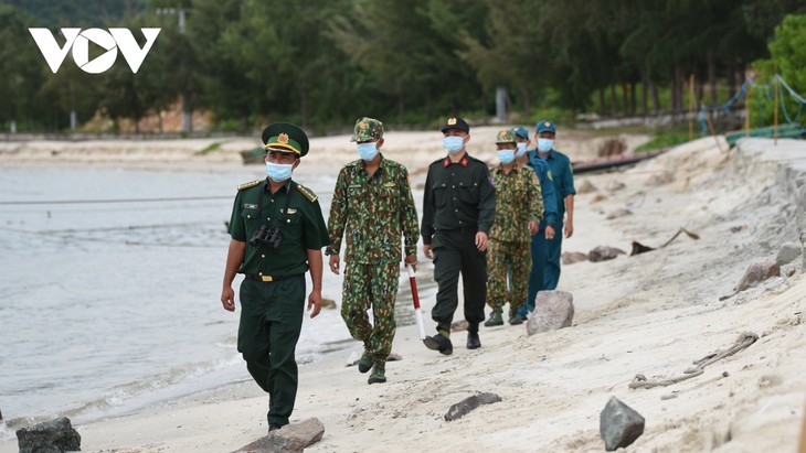 Lính biên phòng Hà Tiên: Chặn COVID đến cột mốc cuối cùng trên biên giới Campuchia - ảnh 18
