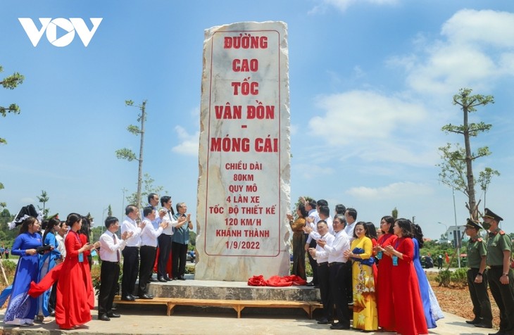 Toàn cảnh Quảng Ninh khánh thành cao tốc Vân Đồn – Móng Cái - ảnh 12