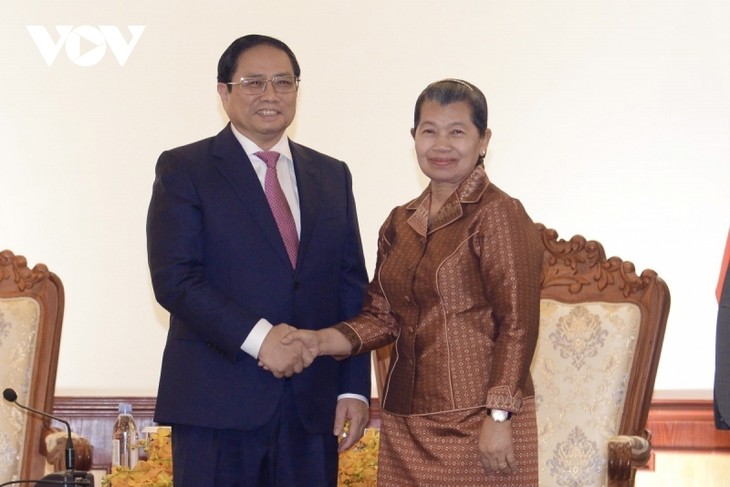 Toàn cảnh chuyến thăm chính thức Campuchia của Thủ tướng Phạm Minh Chính - ảnh 17