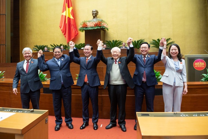 Hình ảnh lễ tuyên thệ nhậm chức của Chủ tịch nước Võ Văn Thưởng - ảnh 11