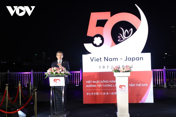 TP. Hồ Chí Minh trang trí đèn nghệ thuật kỷ niệm 50 năm quan hệ ngoại giao Việt Nam – Nhật Bản - ảnh 5