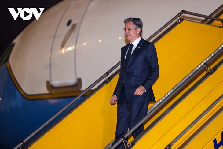 Ngoại trưởng Mỹ Antony Blinken tới Hà Nội, bắt đầu chuyến thăm Việt Nam - ảnh 6