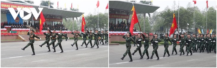 Hợp luyện diễu binh, diễu hành Kỷ niệm 70 năm Chiến thắng Điện Biên Phủ - ảnh 13