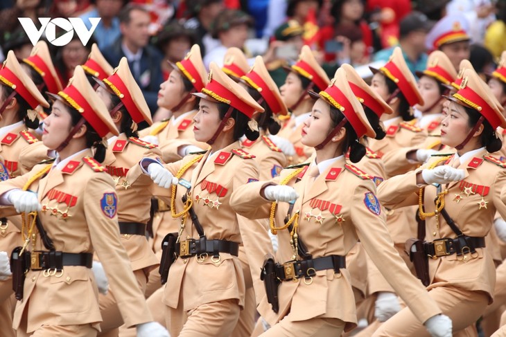 Hình ảnh diễu binh ấn tượng tại lễ kỷ niệm 70 năm Chiến thắng Điện Biên Phủ - ảnh 19