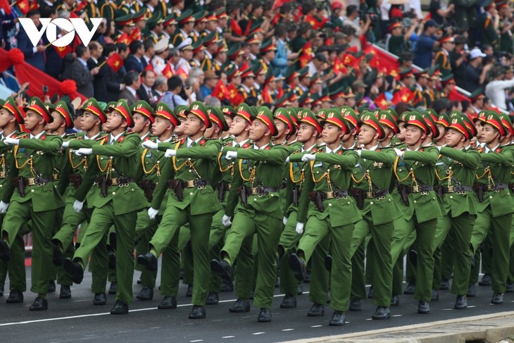 Hình ảnh diễu binh ấn tượng tại lễ kỷ niệm 70 năm Chiến thắng Điện Biên Phủ - ảnh 20